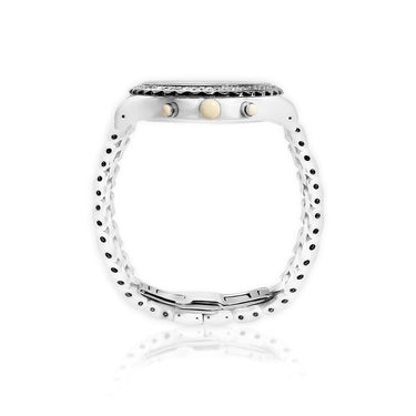White Ceramic Avianne & Co Ceramic White Diamond Watch